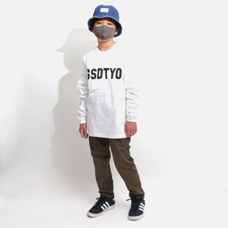 GSDTYO  L/S TEE  WHITE　GSDTYO  ロングスリーブTEE  ホワイト