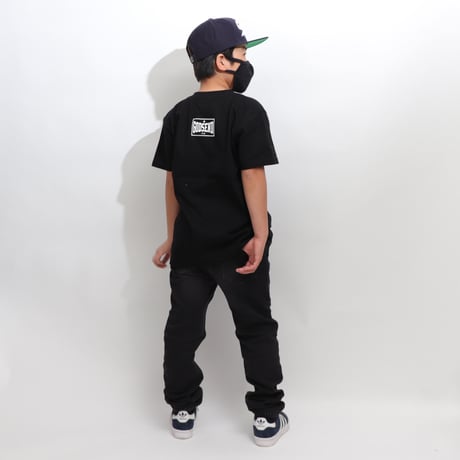 TWO  TONE  LOGO  TEE    BLACK   ツートーン  ロゴ  TEE  ブラック