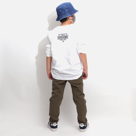 GSDTYO  L/S TEE  WHITE　GSDTYO  ロングスリーブTEE  ホワイト