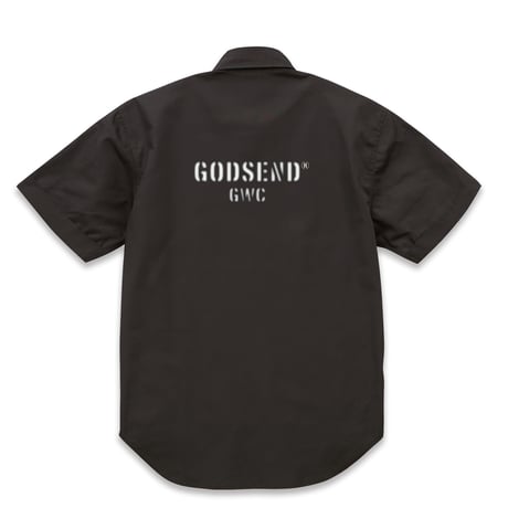 T/C  WORK SHIRTS  BLACK  T/Cワークシャツ  ブラック