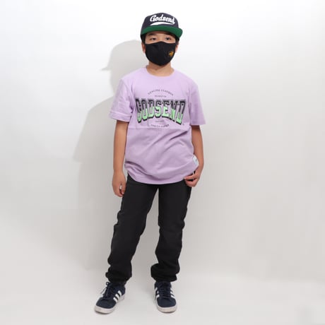 TWO  TONE  LOGO  TEE  LIGHT  PURPLE   ツートーン  ロゴ  TEE  ライトパープル