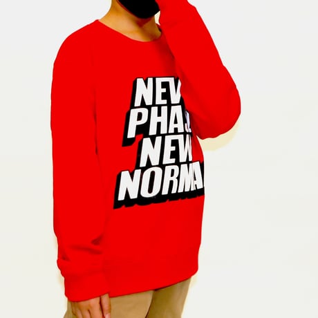 NP/NN  C/N  SWEAT  SHIRT  RED  NP/NN  スウェットシャツ  レッド