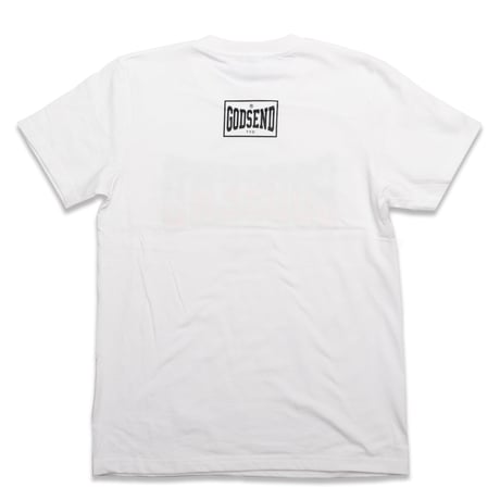 TWO  TONE  LOGO  TEE  WHITE   ツートーン  ロゴ  TEE  ホワイト