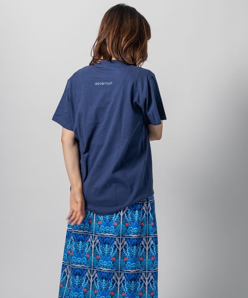 デメニギス Tシャツ（Indigo）Unisex S〜XL | 【直営通販】aosansyo
