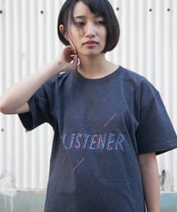【在庫限り】リスナーTシャツ ヘザーネイビー  Unisex M / L