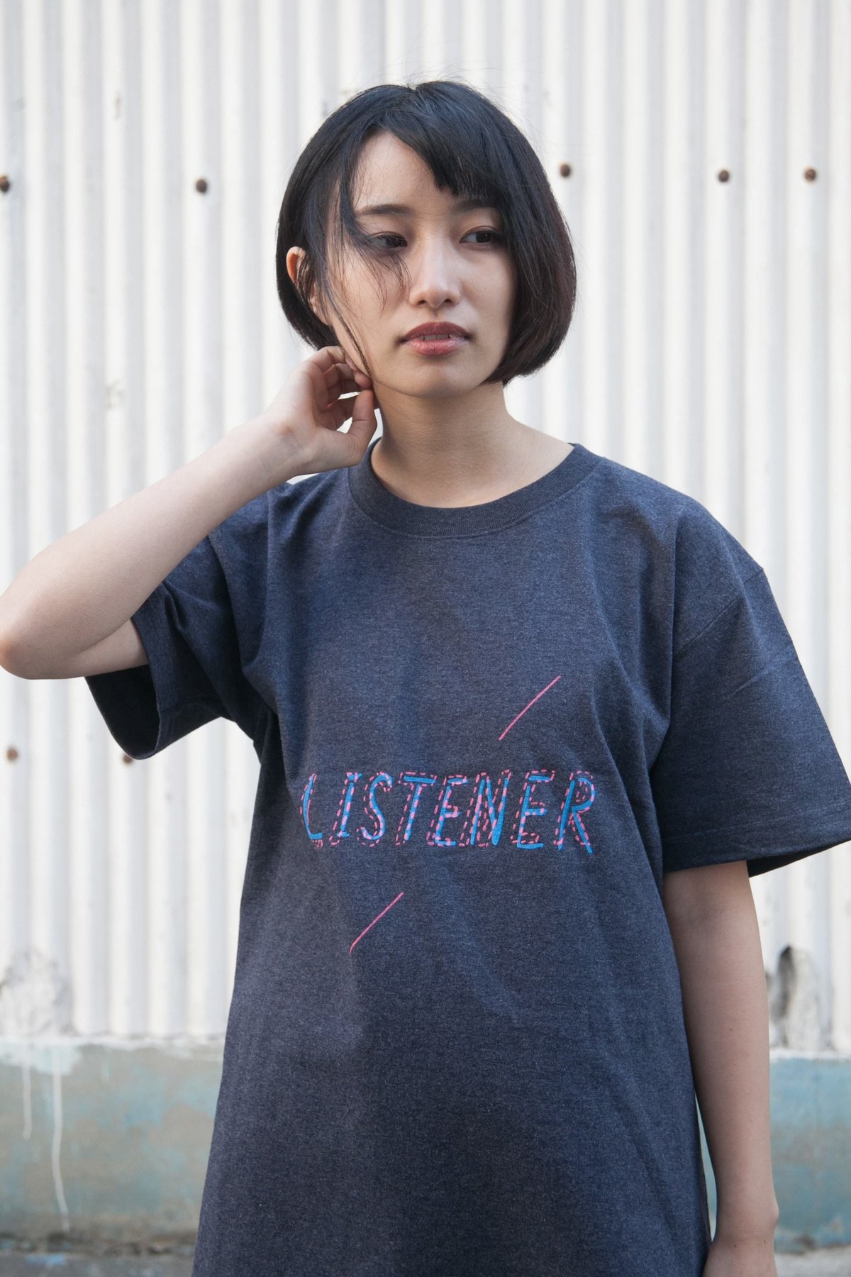 在庫限り】リスナーTシャツ ヘザーネイビー Unisex M / L | 【直営通販