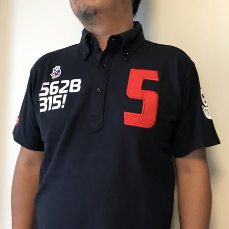 【予約販売】野村タケオデザイン562Bポロシャツ2018モデル　ネイビー
