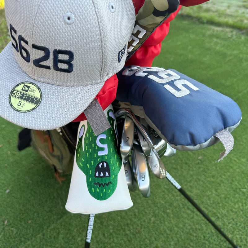 超レア 562B パターカバー　100個限定品nomGOLF 野村タケオ 野村タケオデザイン シバヲパターカバー ホワイト（夏シバヲ