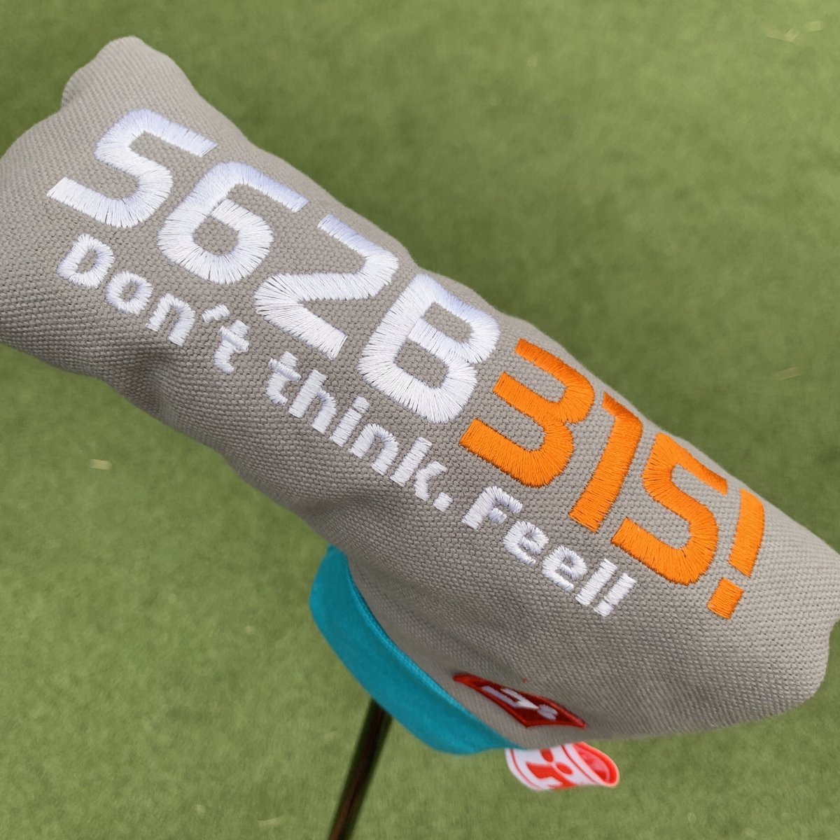 超レア 562B パターカバー　100個限定品nomGOLF 野村タケオ 野村タケオデザイン562B315!パターカバー ピンタイプ グレー