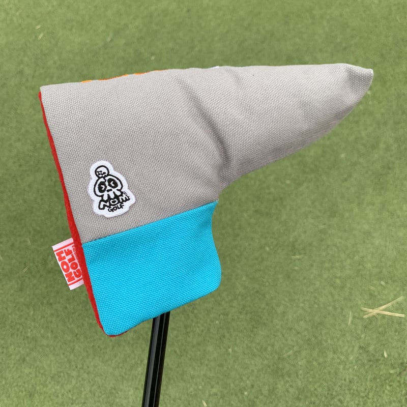 超レア 562B パターカバー　100個限定品nomGOLF 野村タケオ 野村タケオデザイン562B315!パターカバー ピンタイプ グレー