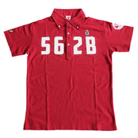 野村タケオデザイン562Bポロシャツ レッド【新色】