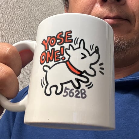 YOSE ONE犬マグカップ