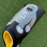 野村タケオデザイン シバヲパターカバー　ブラック（冬シバヲ）