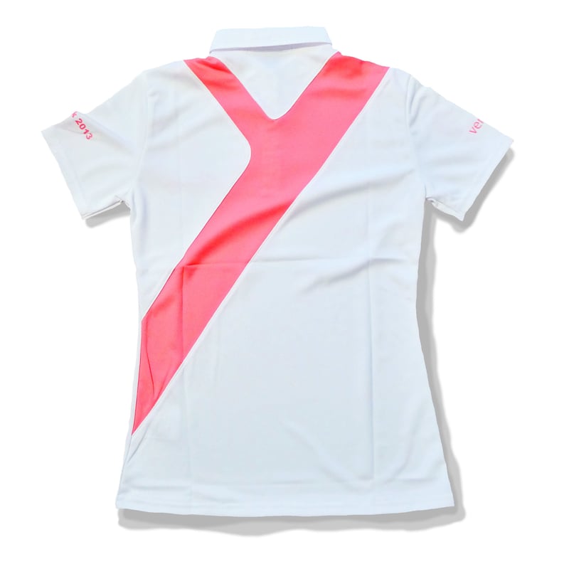 塚田好宣プロオリジナルポロシャツ（レディース） 白/ピンク | 562B SHOP