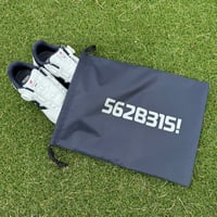 562B315!ポリエステルシューズ袋　ネイビー（送料込み）