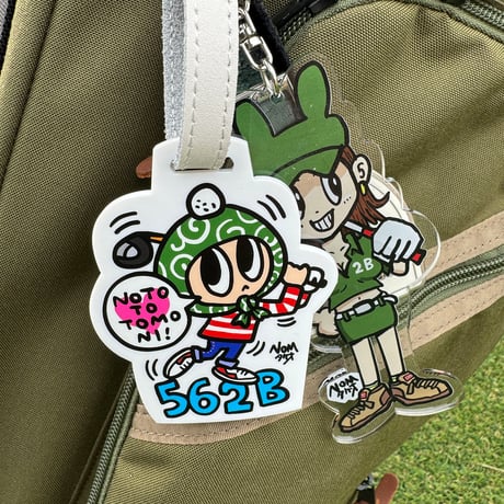 能登半島地震チャリティネームタグ＆直筆イラスト（予約販売）