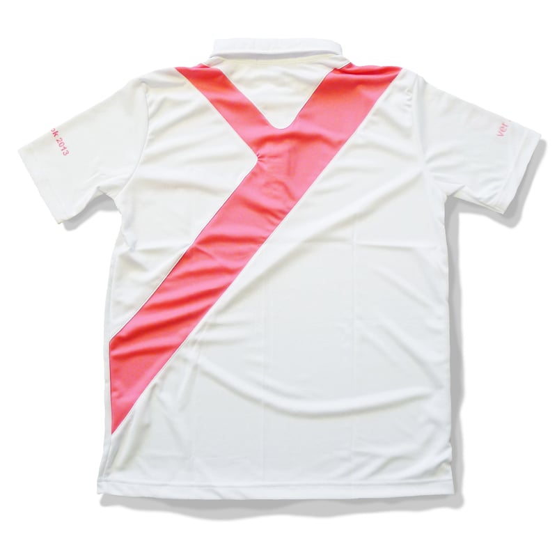 塚田好宣プロオリジナルポロシャツ 白/ピンク | 562B SHOP