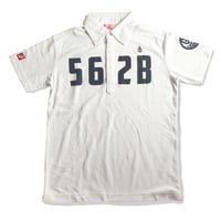 野村タケオデザイン562Bポロシャツ ホワイト