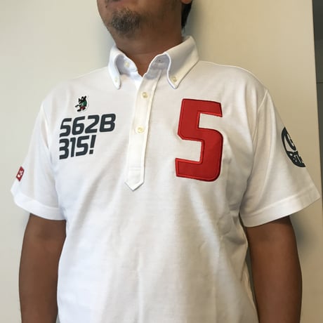 【予約販売】野村タケオデザイン562Bポロシャツ2018モデル　ホワイト