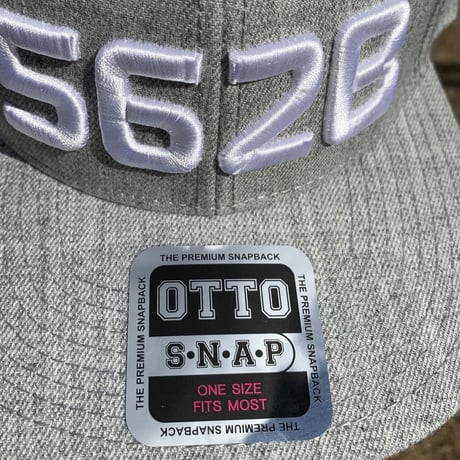 野村タケオデザイン562Bフラットバイザーキャップ　ヘザーグレー