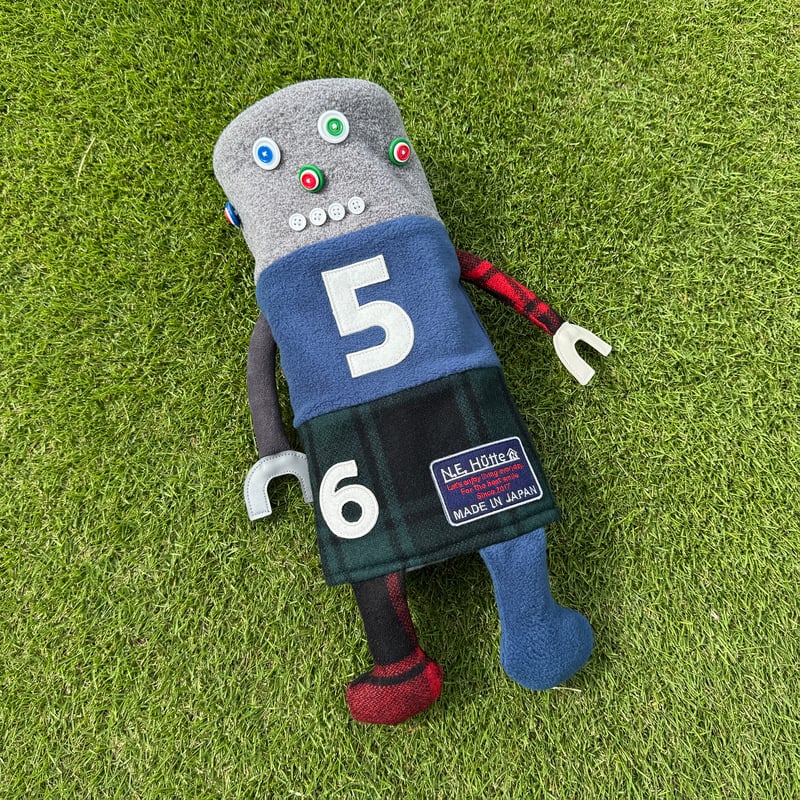 ロボットヘッドカバー「GBくん」 N.E.Hutteコラボ | 562B SHOP