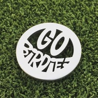 【再販】野村タケオデザインGO BIRDIE!マーカー　ツアーモデル