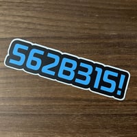 野村タケオデザイン 562B315!ステッカー