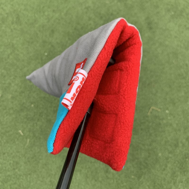 超レア 562B パターカバー　100個限定品nomGOLF 野村タケオ 野村タケオデザイン562B315!パターカバー ピンタイプ グレー