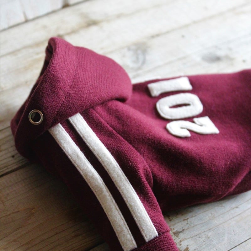 ラグランパーカー Mサイズ | *techichi*