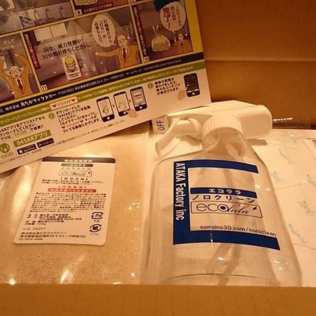 ノロウイルス感染を防ぐ使い切り嘔吐物処理キット「エコララノロクリーン」