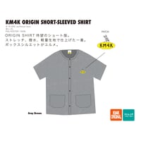 KM4K ORIGIN SHORT-SLEEVE SHIR