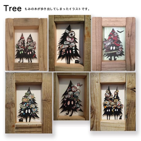 【オーダーメイド】木枠原画 小作品（SS、S、M、L）