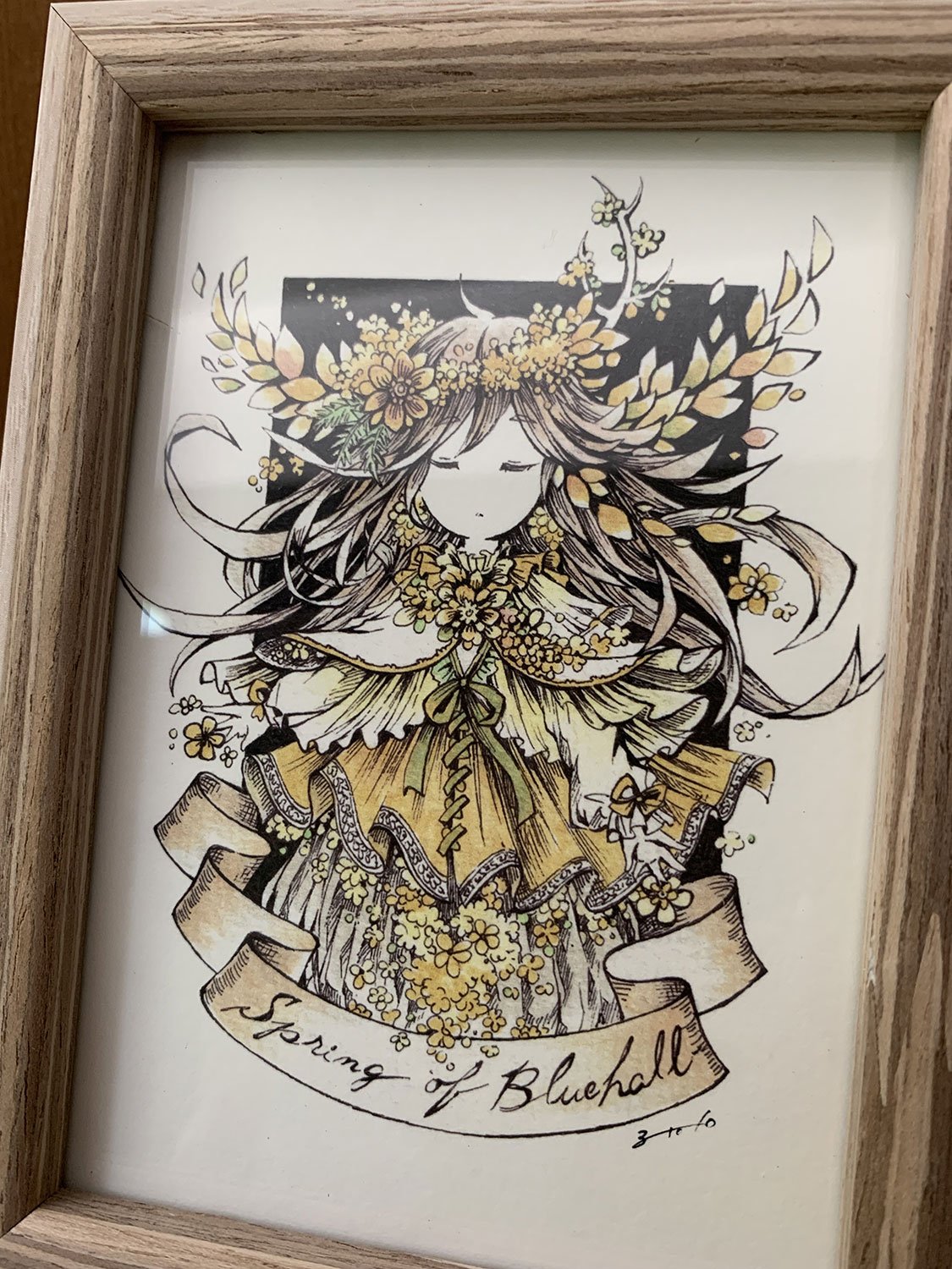 複製原画（ジークレー）“季節売り 春（黄色）” | 3to10 ONLINE STORE