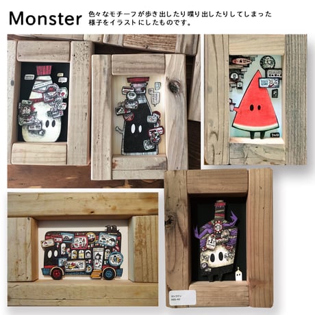 【オーダーメイド】木枠原画 小作品（SS、S、M、L）