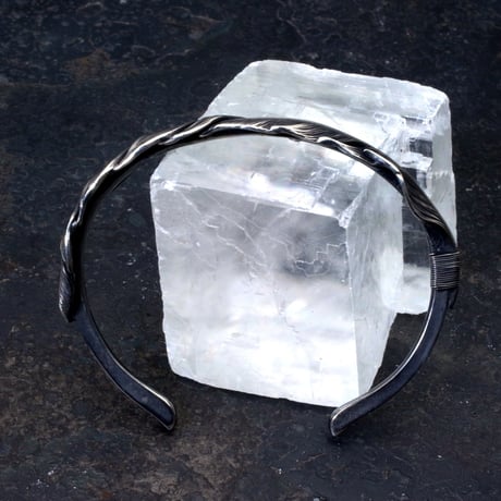 【予約】Double feather bangle SV 【HRA034SV】