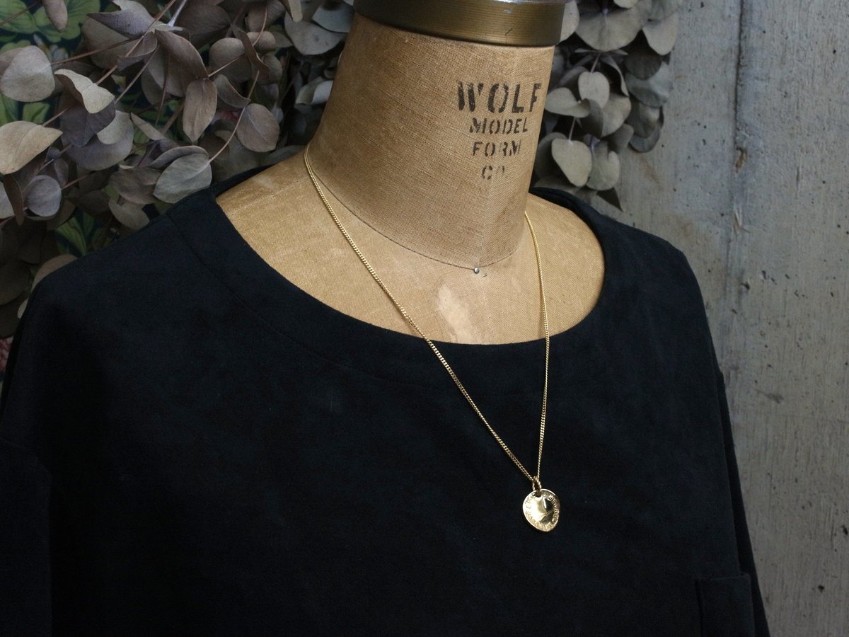 予約】Stairway to heaven COIN PENDANT【HRP114GP 】