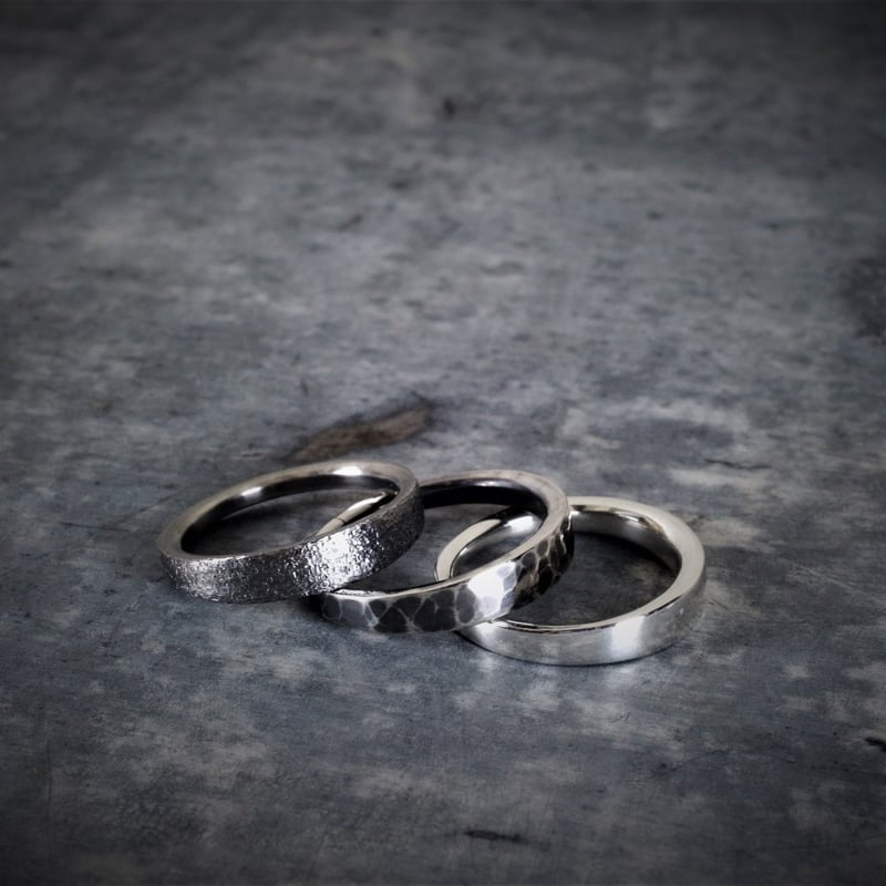 予約】HARIM EDGE RING2＆3 PAIR-SET【HRR042+043SET】