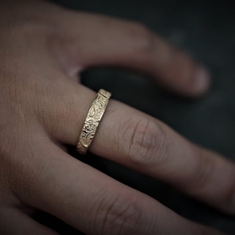 【予約】ARABESQUE DOUBLE RINGS　GP/RP【HRR010GP/RP 】