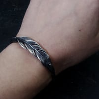 【予約】Single feather bangle SV 【HRA023SV】