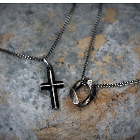 【予約】STILL HARD [CHAIN&CROSS] SV-PAIR SET 【HRP106.107SV-SET 】