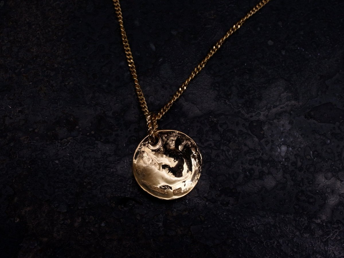 予約】Stairway to heaven COIN PENDANT【HRP114GP 】