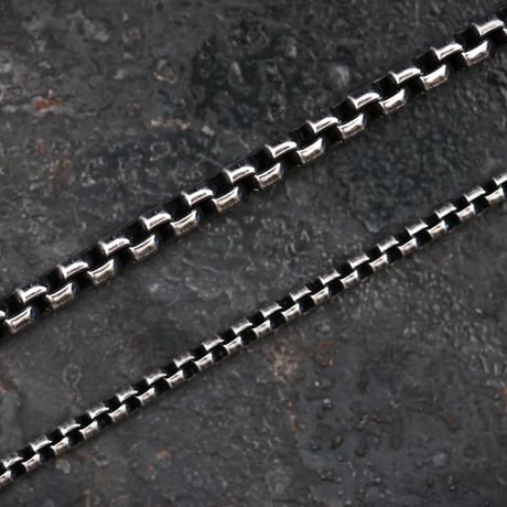 【予約】SQUARE BLOCK CHAIN LONG NECKRACE 【HRC018LNC】