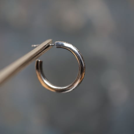 【予約】thin rain pierce SILVER  両耳セット【HRA060SOX SET※旧品番HRA052SOX】