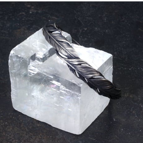 【予約】Double feather bangle SV 【HRA034SV】