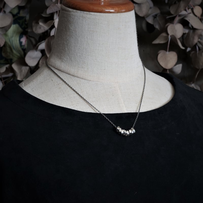 予約】ROCK BEADS CHAIN NECK SV【HRP118SV 】 | HARIM
