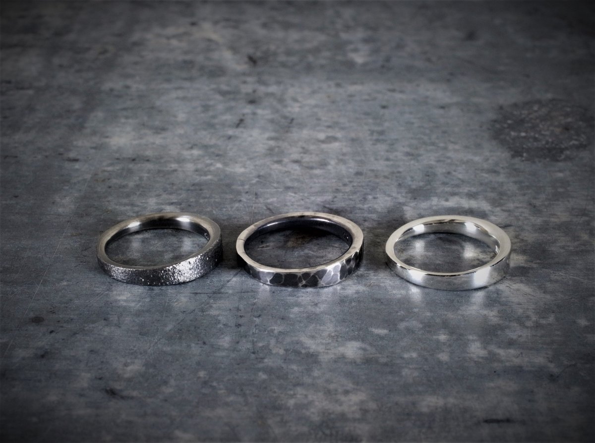 予約】HARIM EDGE RING2＆3 PAIR-SET【HRR042+043SET】