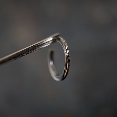 【予約】thin rain pierce SILVER  両耳セット【HRA060SOX SET※旧品番HRA052SOX】