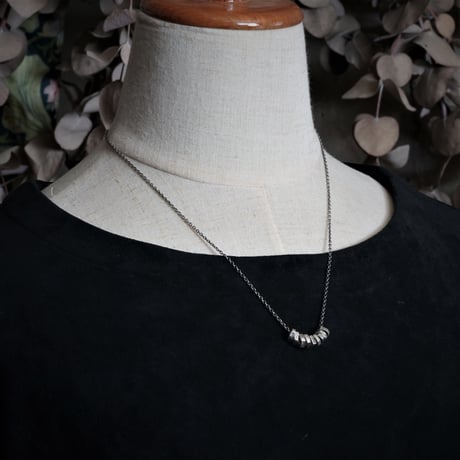 【予約】ROCK BEADS CHAIN NECK  ＳＶ【HRP118ＳＶ 】