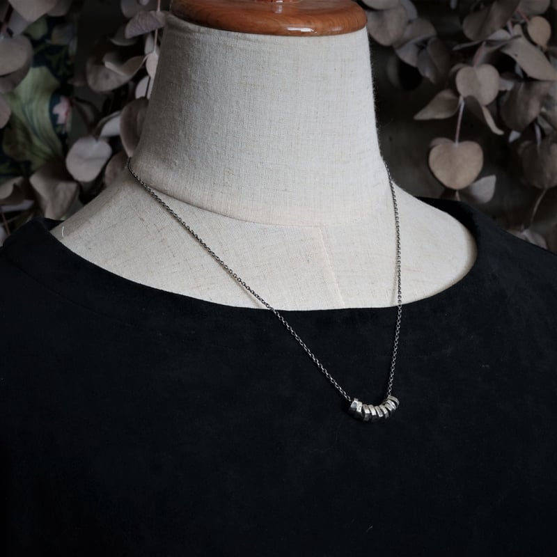 予約】ROCK BEADS CHAIN NECK SV【HRP118SV 】 | HARIM