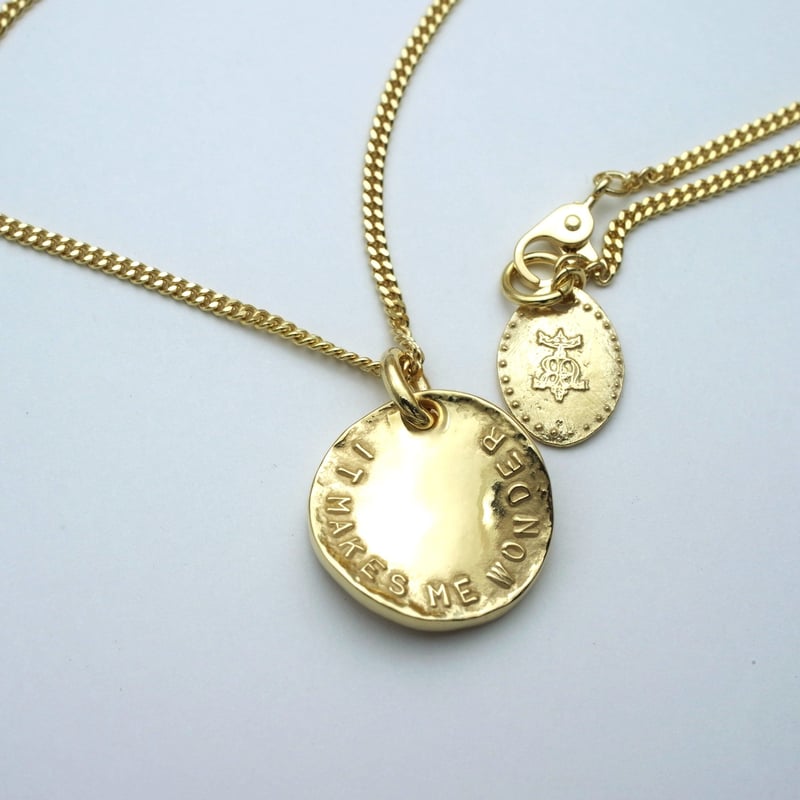 予約】Stairway to heaven COIN PENDANT【HRP114GP 】